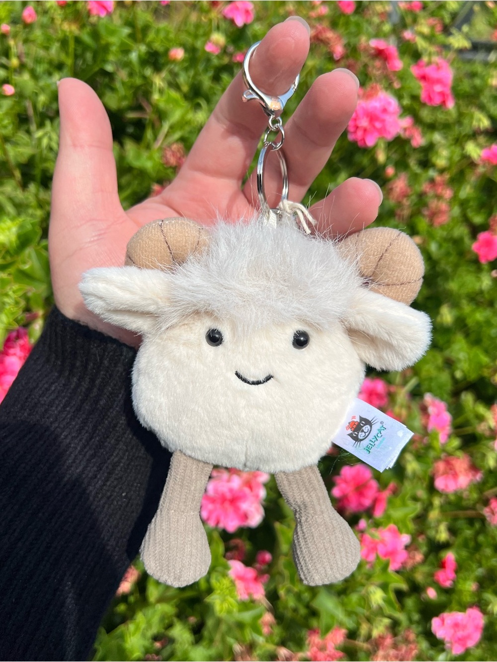 GOAT PLUSH KEYCHAIN